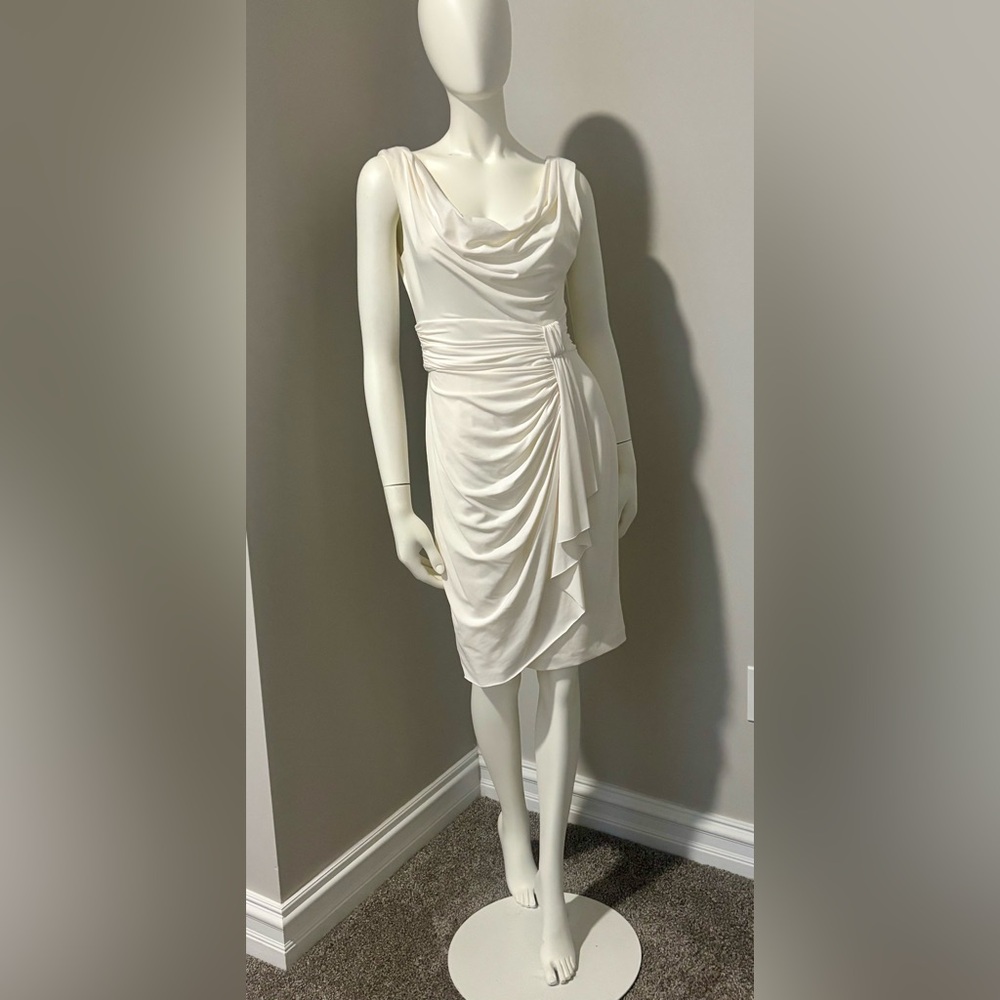 White House Black Market Ivory Dress